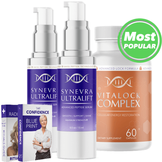 Synevra UltraLift popular bundle with serum and Vitalock Complex